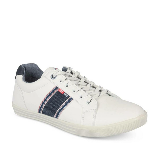 Baskets BLANC DENIM SIDE