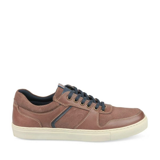 Sneakers BROWN DENIM SIDE LEATHER