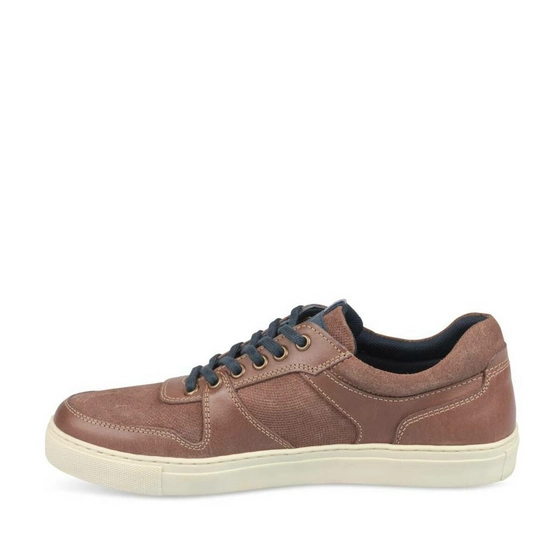 Sneakers BROWN DENIM SIDE LEATHER