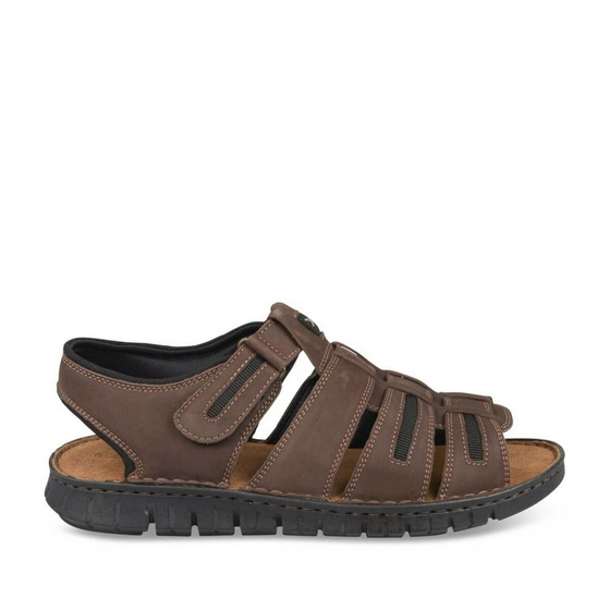 Sandals BROWN CAPE BOARD CUIR