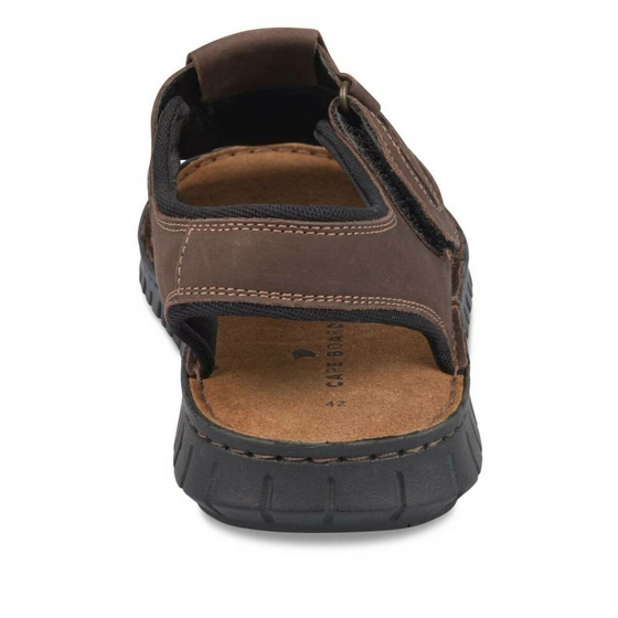 Sandals BROWN CAPE BOARD CUIR