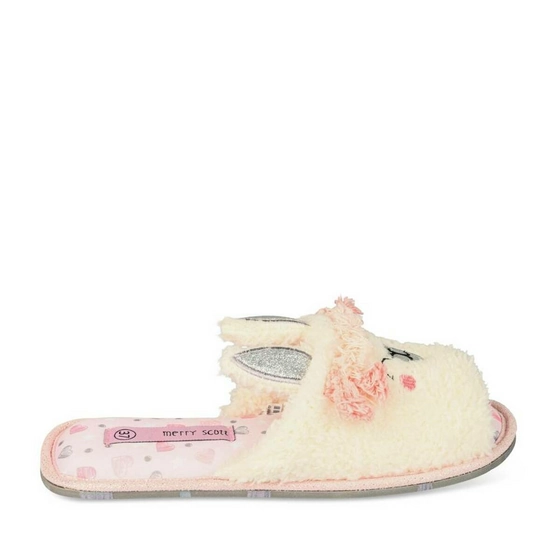 Chaussons licorne BLANC MERRY SCOTT