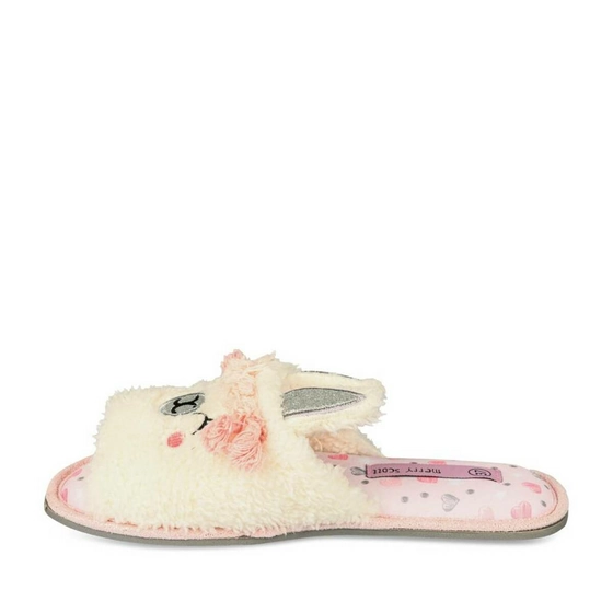 Chaussons licorne BLANC MERRY SCOTT