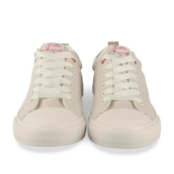 Baskets BEIGE LITTLE MARCEL