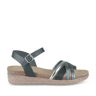 Sandales NOIR MEGIS CASUAL