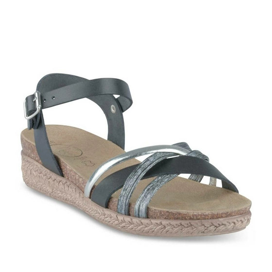 Sandales NOIR MEGIS CASUAL