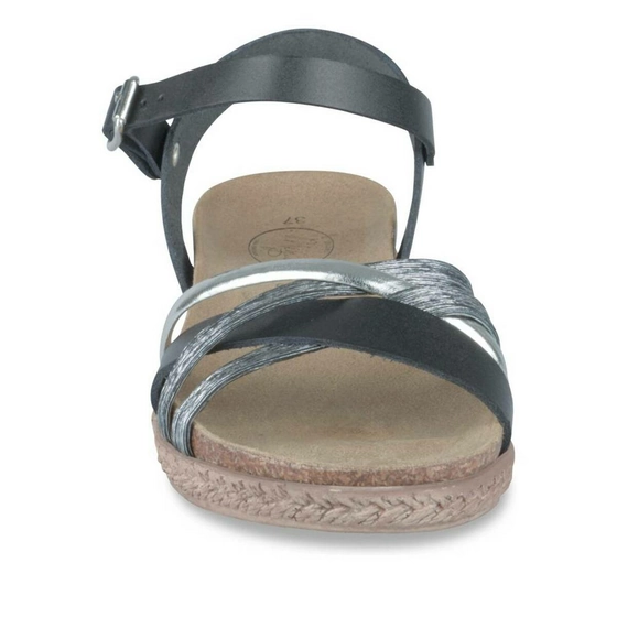 Sandals BLACK MEGIS CASUAL