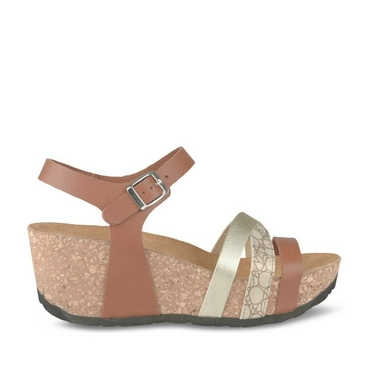 Sandals COGNAC MEGIS CASUAL