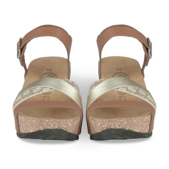 Sandals COGNAC MEGIS CASUAL