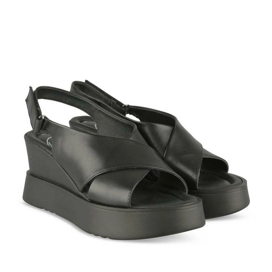 Sandales NOIR MEGIS CASUAL