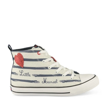 Baskets BLANC LITTLE MARCEL