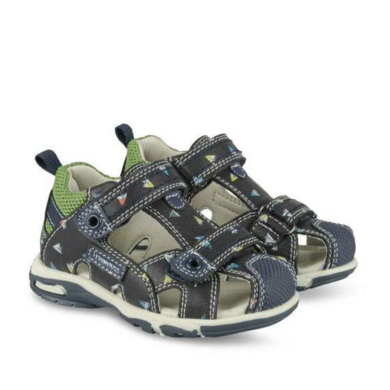 Sandals NAVY FREEMOUSS BOY