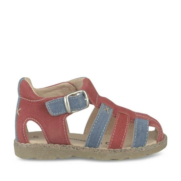 Sandals RED FREEMOUSS BOY CUIR