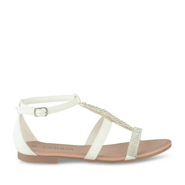 Sandales BLANC LITTLE LOLITA