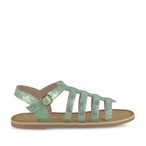 Sandals GREEN LOVELY SKULL LEATHER