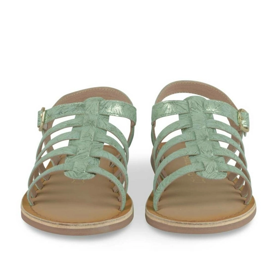 Sandals GREEN LOVELY SKULL LEATHER