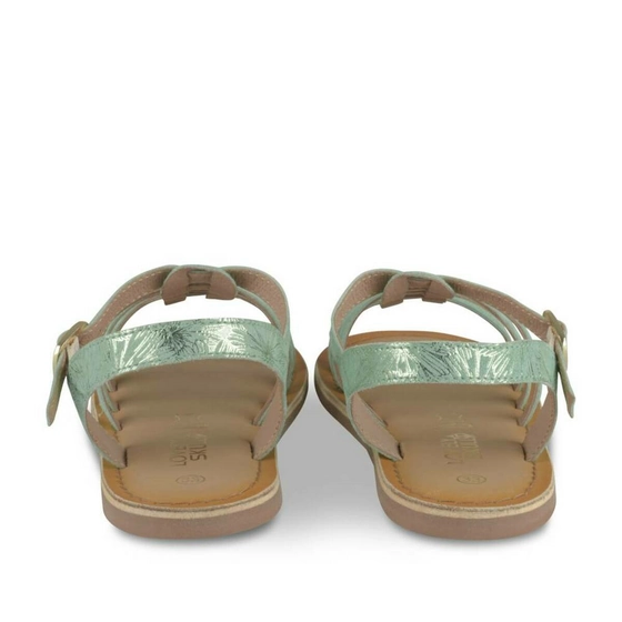 Sandals GREEN LOVELY SKULL LEATHER