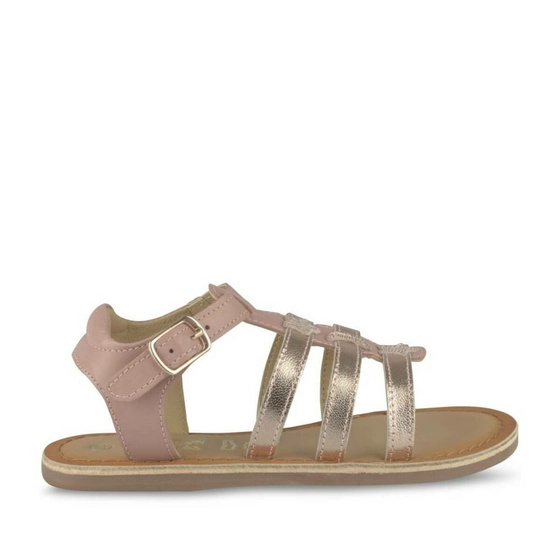 Sandals PINK NINI & GIRLS CUIR