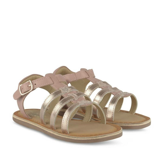 Sandals PINK NINI & GIRLS CUIR