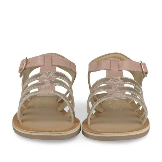 Sandals PINK NINI & GIRLS CUIR