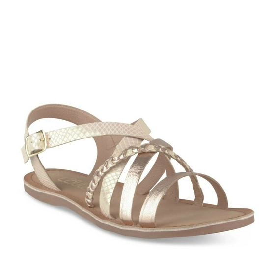 Sandals PINK LITTLE LOLITA CUIR