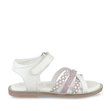 Sandales BLANC NINI & GIRLS CUIR