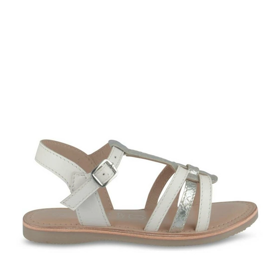 Sandales BLANC NINI & GIRLS CUIR