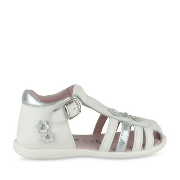 Sandales BLANC NINI & GIRLS CUIR