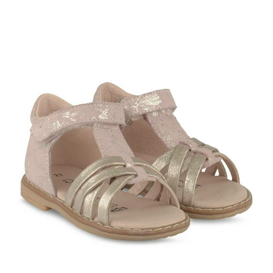 Sandals PINK FREEMOUSS GIRL CUIR