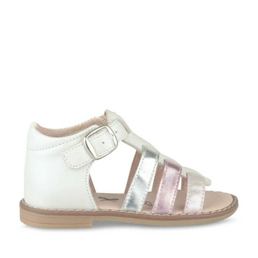 Sandales BLANC NINI & GIRLS CUIR