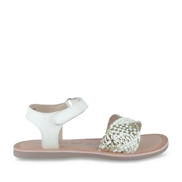 Sandales BLANC NINI & GIRLS CUIR