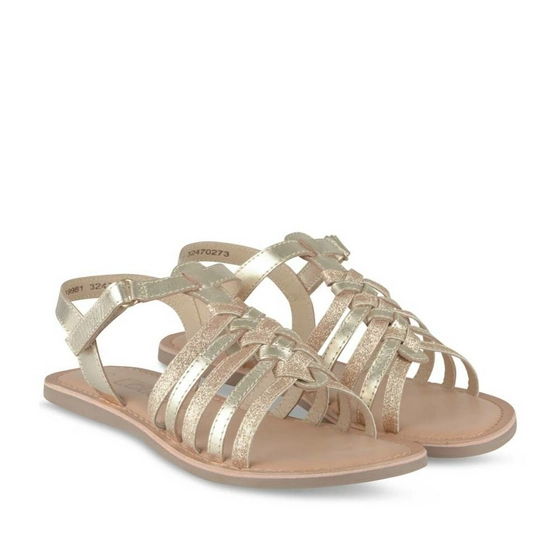 Sandals GOLD LITTLE LOLITA CUIR