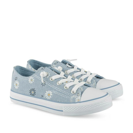 Sneakers BLUE LOVELY SKULL