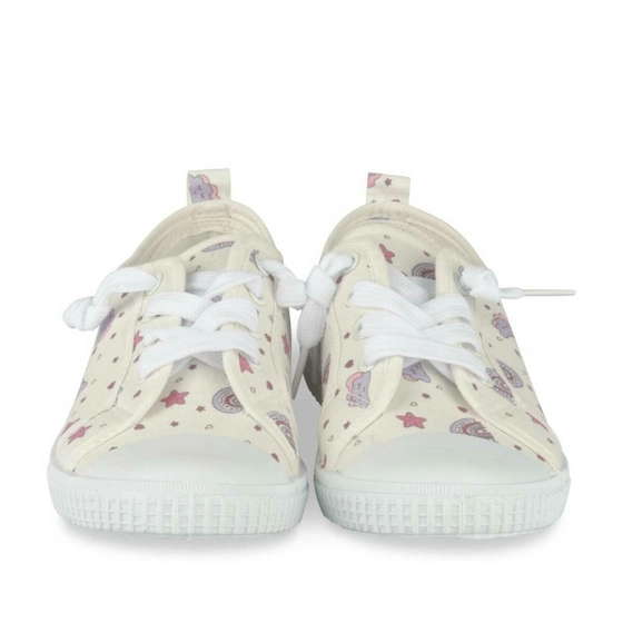 Sneakers WHITE LOVELY SKULL