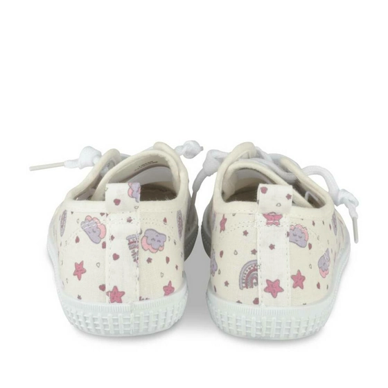 Sneakers WHITE LOVELY SKULL