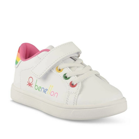 Baskets BLANC BENETTON