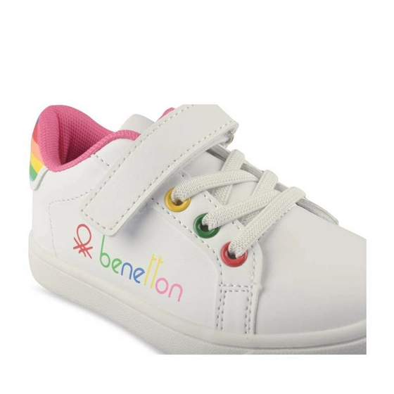 Baskets BLANC BENETTON