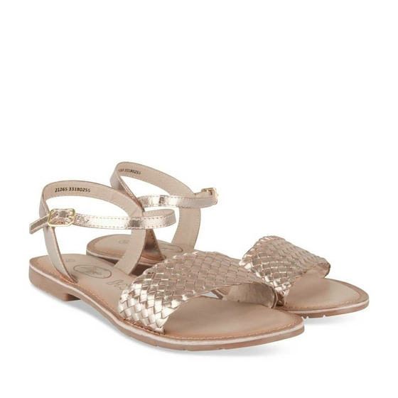 Sandals GOLD MEGIS CASUAL