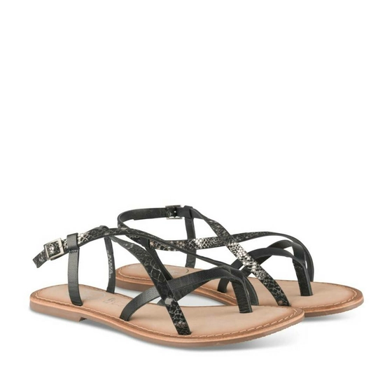 Sandals BLACK MEGIS CASUAL