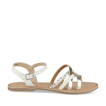 Sandals WHITE MEGIS CASUAL