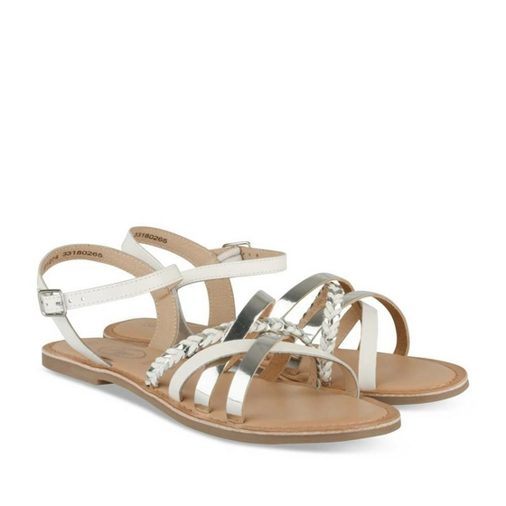 Sandales BLANC MEGIS CASUAL