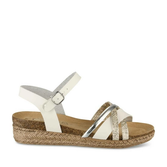 Sandals WHITE MEGIS CASUAL