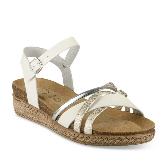 Sandals WHITE MEGIS CASUAL