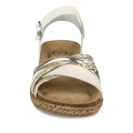 Sandals WHITE MEGIS CASUAL