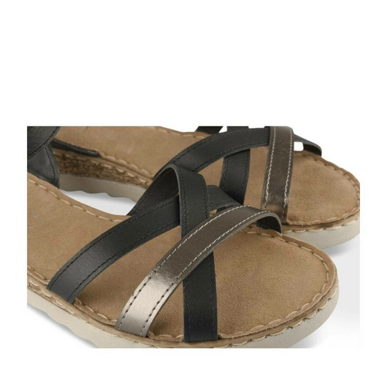 Sandals BLACK MEGIS CASUAL