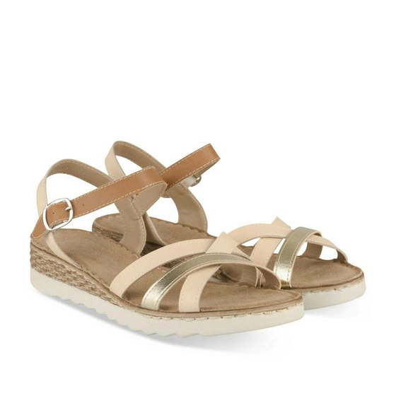 Sandales BEIGE MEGIS CASUAL