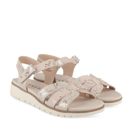 Sandals PINK EVITA LEATHER