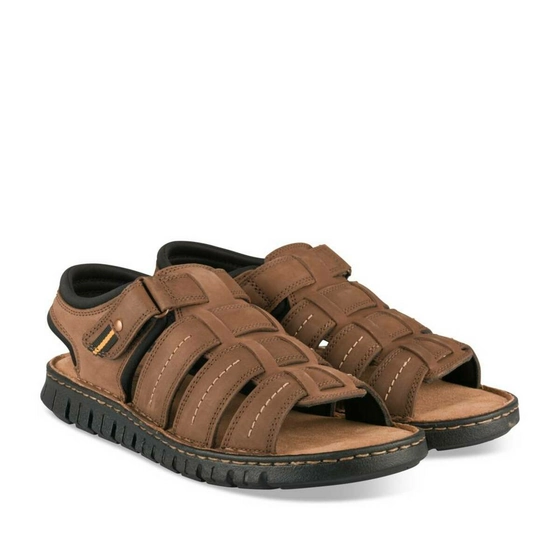 Sandals BROWN MEGIS CASUAL