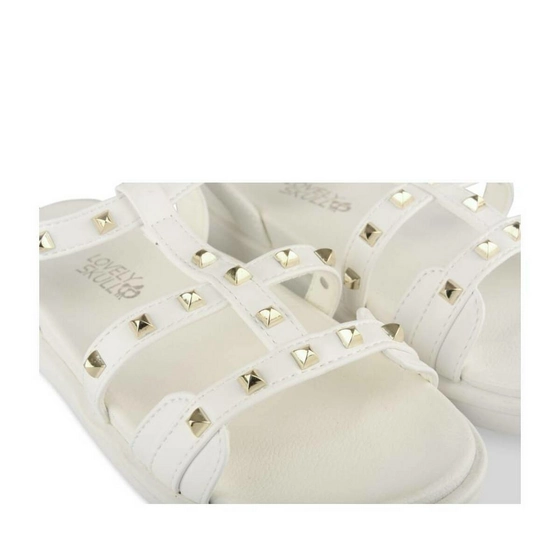 Sandals WHITE LOVELY SKULL