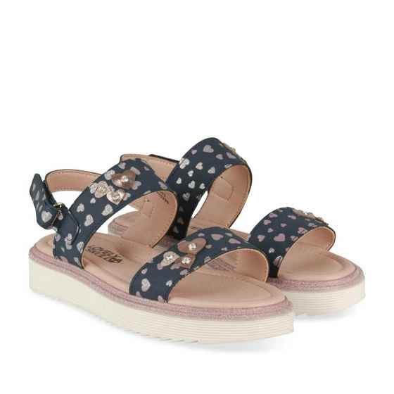 Sandals NAVY LOVELY SKULL